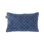 Bedding House Equire Luxury Cotton Filled Oblong Cushion Blue V442-HIN-CUSHION-EQUIRE-BLUE-RE