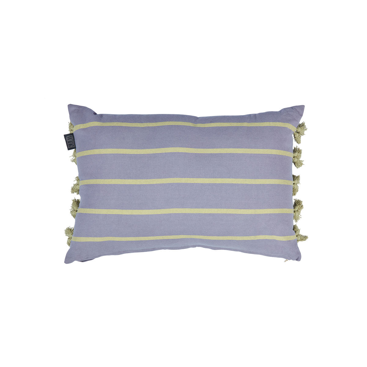 KAAT Amsterdam Jelke Mauve Stripes Oblong Filled Cushion 40cm x 60cm V442-HIN-CUSHION-JELKE-MAUVE-RE