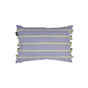 KAAT Amsterdam Jelke Mauve Stripes Oblong Filled Cushion 40cm x 60cm V442-HIN-CUSHION-JELKE-MAUVE-RE
