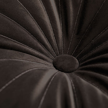 KAAT Amsterdam Mandarin Brown Round Filled Cushion 40cm Diameter V442-HIN-CUSHION-MANDARIN-BROWN-RD
