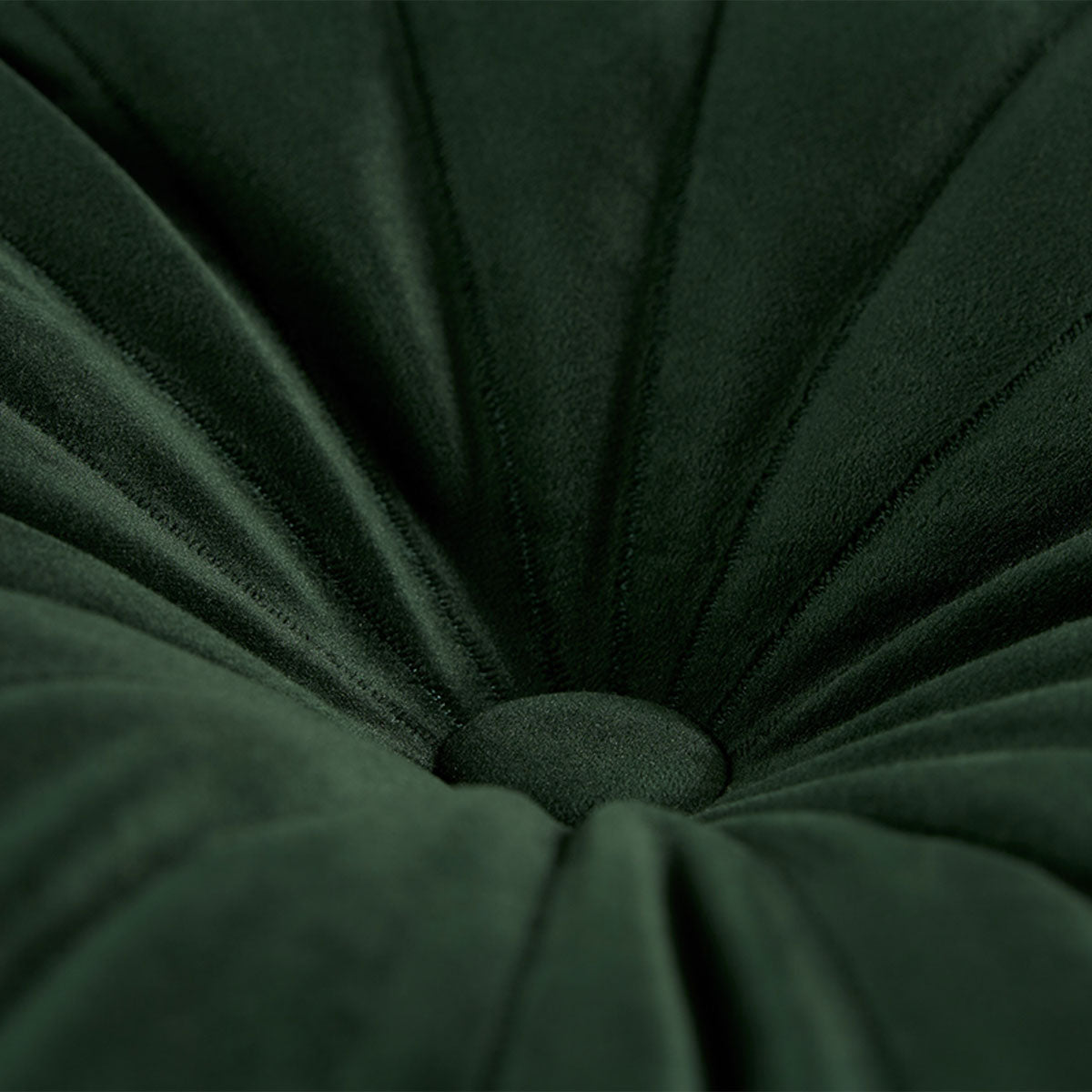 KAAT Amsterdam Mandarin Dark Green Round Filled Cushion 40cm Diameter V442-HIN-CUSHION-MANDARIN-DARKGREEN-RD