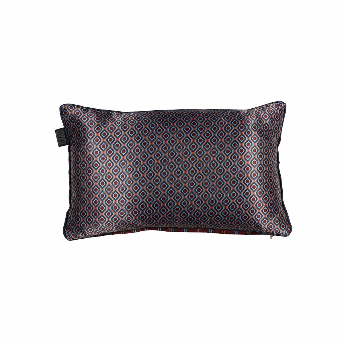 KAAT Amsterdam Meja Red Reversible Oblong Filled Cushion 30cm x 50cm V442-HIN-CUSHION-MEJA-RED-RE