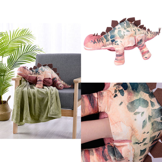 Happy Kids Dino Novelty Cushion/Throw V442-HIN-CUSHION-NOVELTY-DINO-SH
