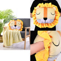 Happy Kids Lion Novelty Cushion/Throw V442-HIN-CUSHION-NOVELTY-LION-SH