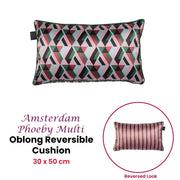 KAAT Amsterdam Phoeby Multi Reversible Oblong Filled Cushion 30cm x 50cm V442-HIN-CUSHION-PHOEBY-MULTI-RE