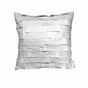 Accessorize Pleats White 45x45 cm Square Filled Cushion V442-HIN-CUSHION-PLEATS-WHITE-SQ
