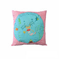 Happy Kids Shelley Mermaid 43x43 cm Square Cushion V442-HIN-CUSHION-SHELLEYMERMAID-PINK-SQ