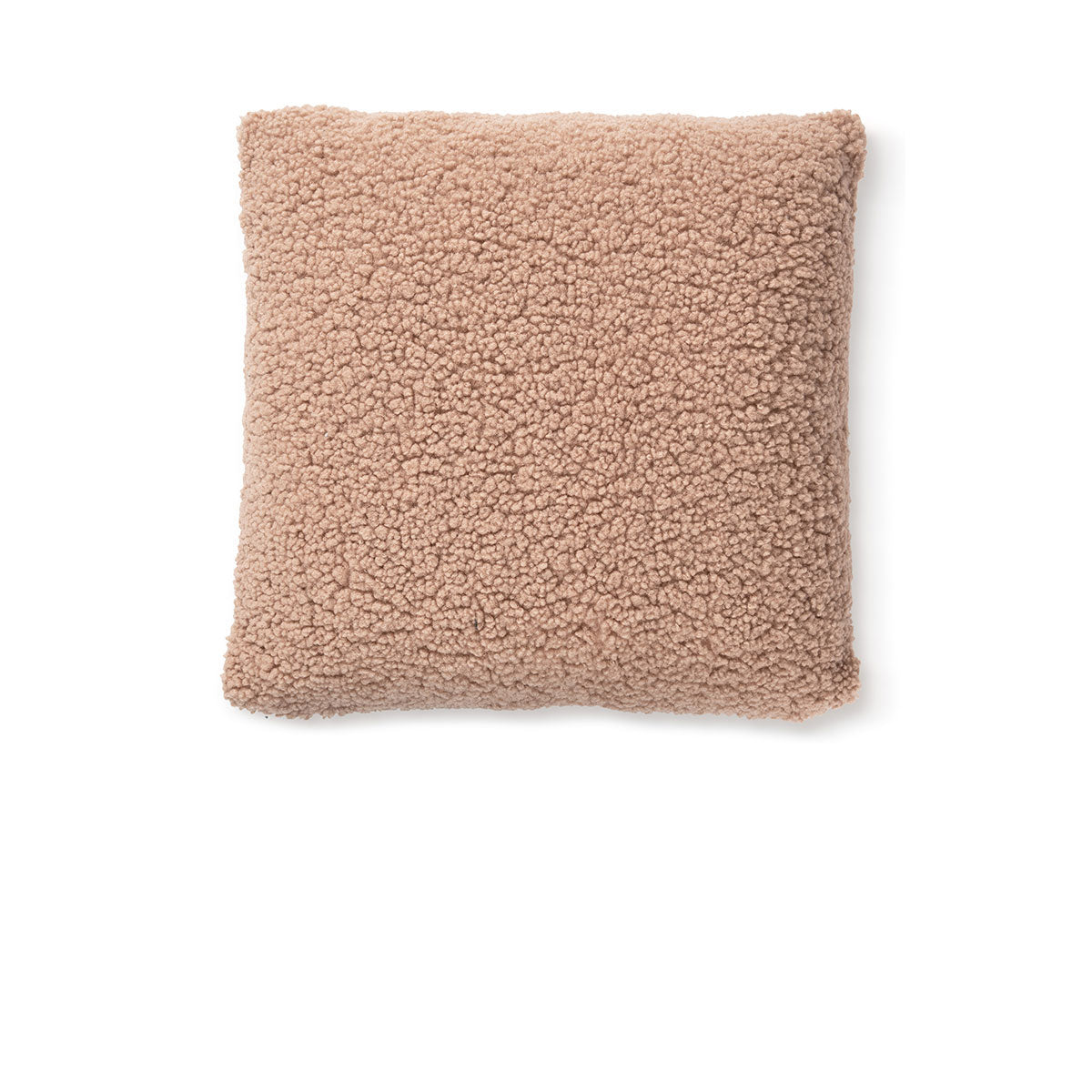 Bedding House Bedding House Sherpa Filled Square Cushion Ochre V442-HIN-CUSHION-SHERPA-OCHRE-SQ
