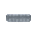 KAAT Amsterdam Softy Stripe Blue Grey Oblong Neckroll Filled Cushion 22cm x 70cm V442-HIN-CUSHION-SOFTYSTRIPE-BLUE-RE