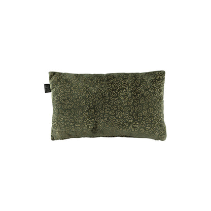KAAT Amsterdam Spartan Green Animal Print Oblong Filled Cushion 30cm x 50cm V442-HIN-CUSHION-SPARTAN-GREEN-RE