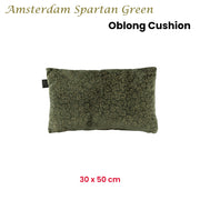 KAAT Amsterdam Spartan Green Animal Print Oblong Filled Cushion 30cm x 50cm V442-HIN-CUSHION-SPARTAN-GREEN-RE