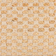 Accessorize Tami Cotton/Jute Square Filled Cushion 45cm x 45cm V442-HIN-CUSHION-TAMI-NATURAL-SQ
