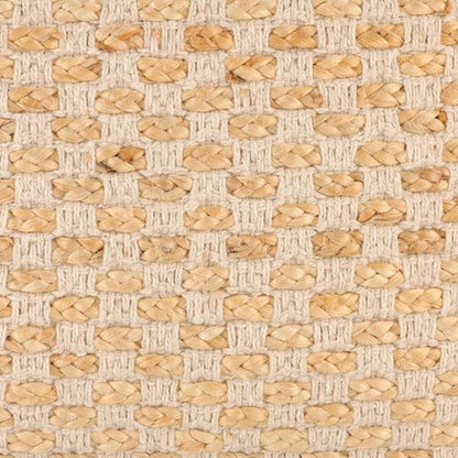 Accessorize Tami Cotton/Jute Square Filled Cushion 45cm x 45cm V442-HIN-CUSHION-TAMI-NATURAL-SQ