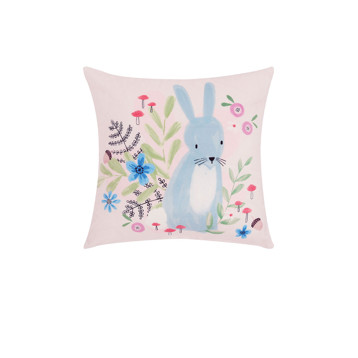 Happy Kids Woodland Park Filled Square Cushion V442-HIN-CUSHION-WOODLANDPARK-MULTI-SQ