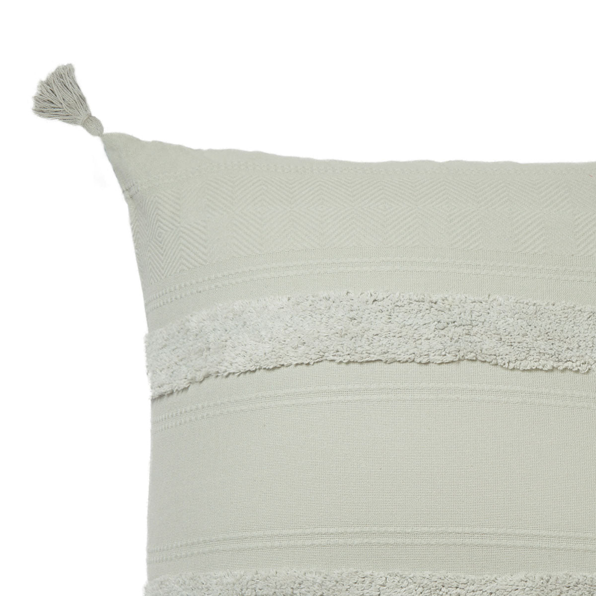 Accessorize Indra Cotton Cushion Cover Grey V442-HIN-CUSHIONC-INDRA-GREY-SQ