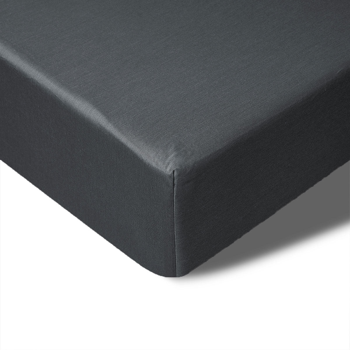 Accessorize 400TC Charcoal Bamboo Cotton Fitted Sheet 40cm Wall Queen V442-HIN-FITTEDS-BAMBOOCOTTON40CM-CHARCOAL-QS