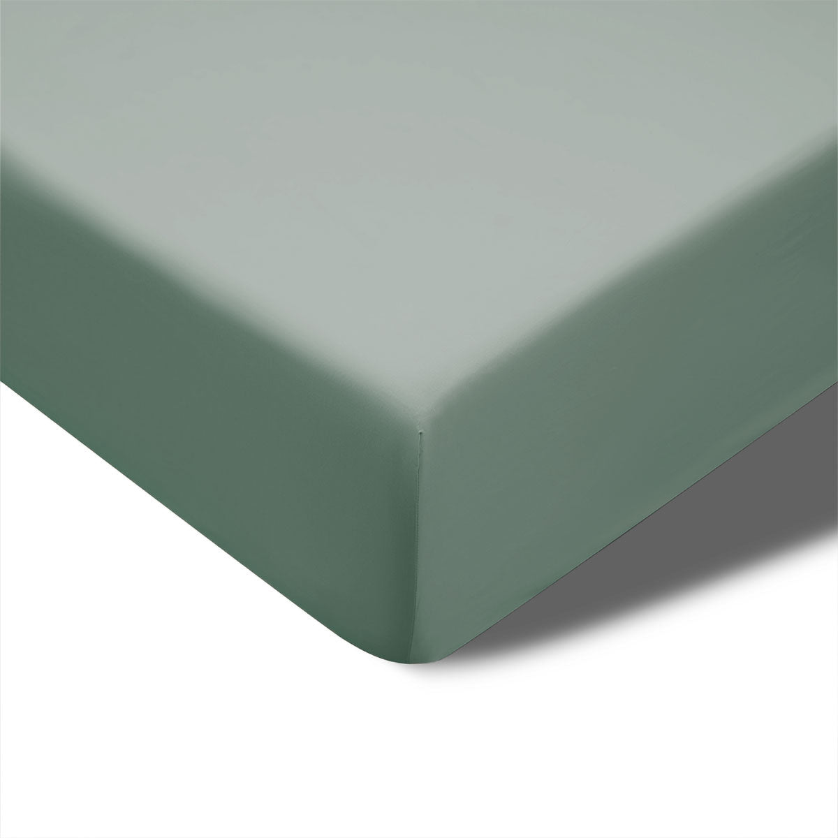 Accessorize 400TC Sage Bamboo Cotton Fitted Sheet 40cm Wall Single V442-HIN-FITTEDS-BAMBOOCOTTON40CM-SAGE-SB