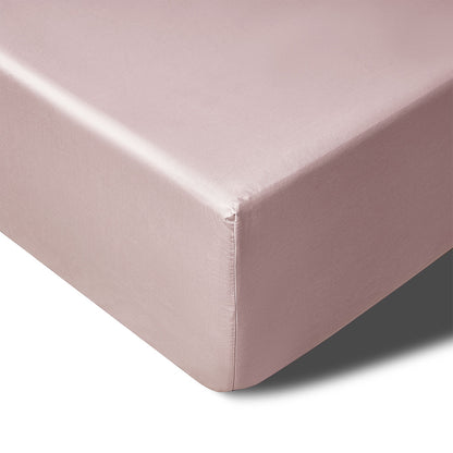 Accessorize 400TC Blush Bamboo Cotton Mega / Super Fitted Sheet 50cm Wall Queen V442-HIN-FITTEDS-BAMBOOCOTTON50CM-BLUSH-QS