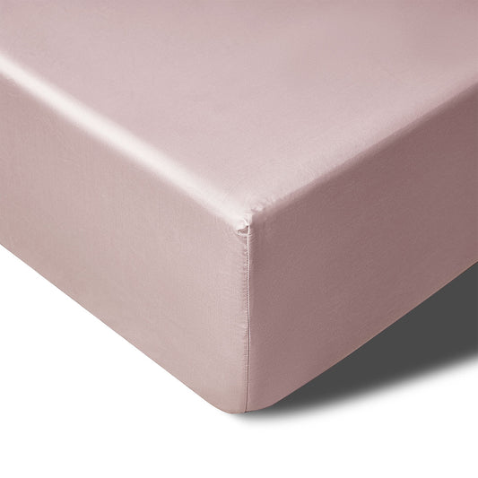 Accessorize 400TC Blush Bamboo Cotton Mega / Super Fitted Sheet 50cm Wall Queen V442-HIN-FITTEDS-BAMBOOCOTTON50CM-BLUSH-QS
