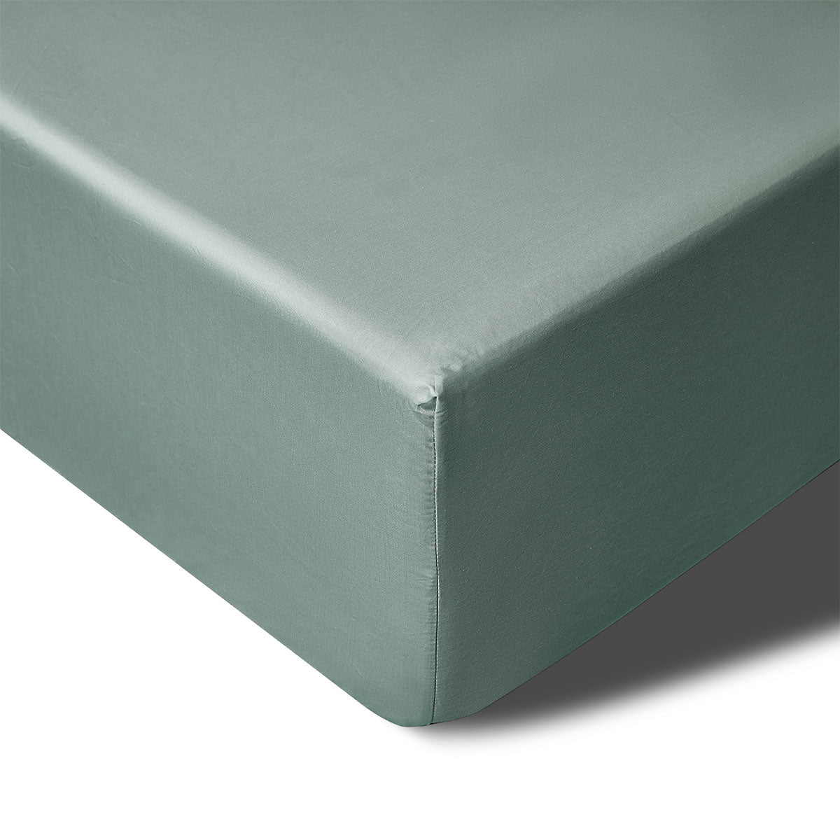 Accessorize 400TC Sage Bamboo Cotton Mega / Super Fitted Sheet 50cm Wall Queen V442-HIN-FITTEDS-BAMBOOCOTTON50CM-SAGE-QS
