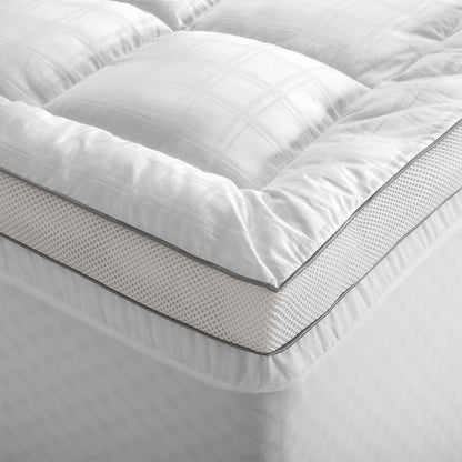 Accessorize Deluxe Hotel Mattress Topper King V442-HIN-MATTRESST-DELUXEHOTEL-WHITE-KI