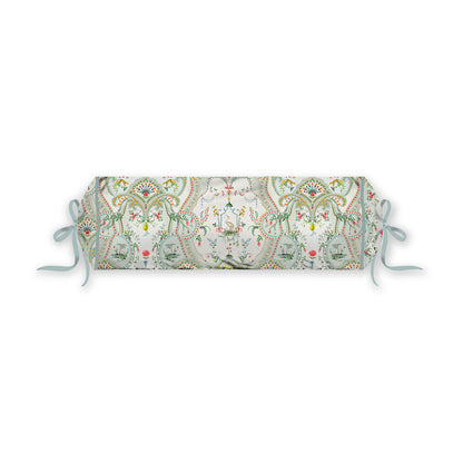 PIP Studio Curious Animal White Neck Roll Cushion V442-HIN-NECKROLL-CURIOUSANIMAL-WHITE-NK