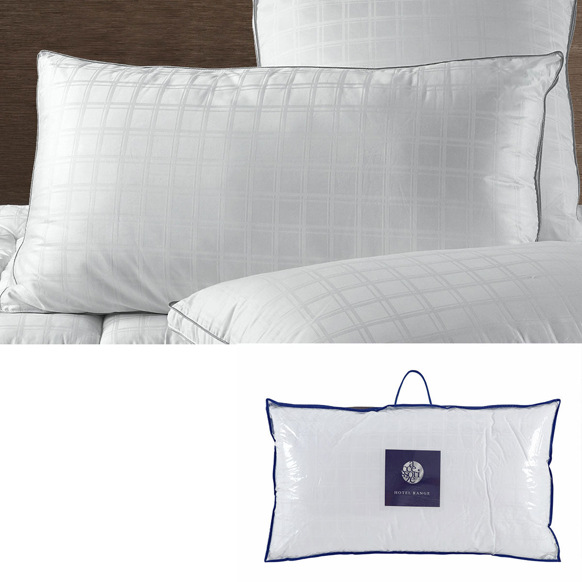 Accessorize Deluxe Hotel King Pillow 50 x 90 cm V442-HIN-PILLOW-DELUXEHOTEL-WHITE-KI
