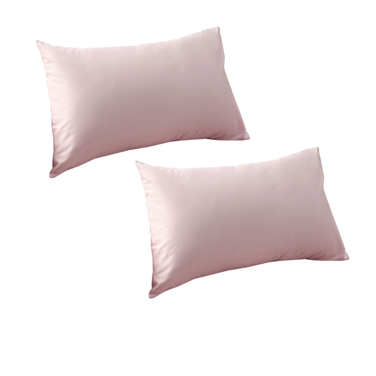 Accessorize Blush 400TC Bamboo Cotton Pair of Standard Pillowcases 48 x 73 + 15cm V442-HIN-PILLOWC-BAMBOOCOTTON-BLUSH-ST