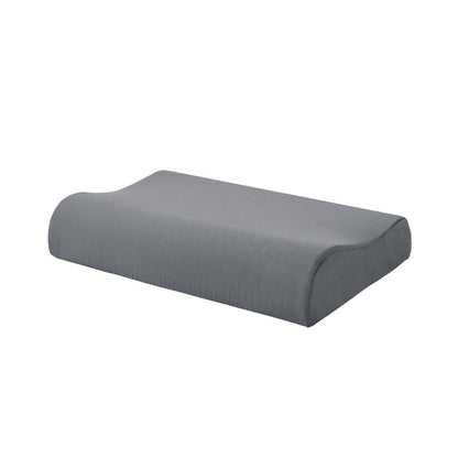 Accessorize Charcoal Cotton Rich Contour Pillowcase 40x60x12cm V442-HIN-PILLOWC-CONTOUR-CHARCOAL-SH