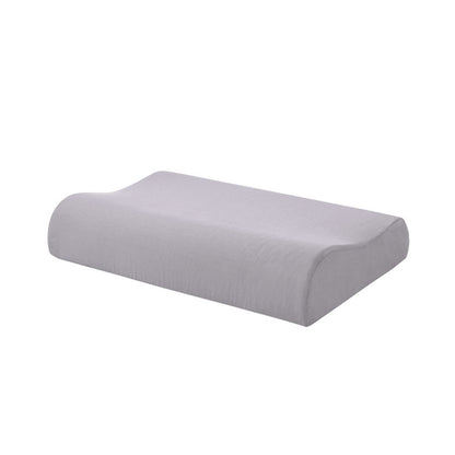 Accessorize Silver Cotton Rich Contour Pillowcase 40x60x12cm V442-HIN-PILLOWC-CONTOUR-SILVER-SH