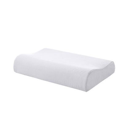 Accessorize White Cotton Rich Contour Pillowcase 40x60x12cm V442-HIN-PILLOWC-CONTOUR-WHITE-SH