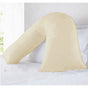 Pure Cotton 250TC Tri Pillowcases Cream V442-HIN-PILLOWC-COTTON-250TC-CREAM-TR