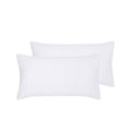 Accessorize Pair of White Hotel Deluxe Cotton King Pillowcases 50cm x 90cm V442-HIN-PILLOWC-HOTELCOTTON-WHITE-KI