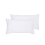 Accessorize Pair of White Hotel Deluxe Cotton King Pillowcases 50cm x 90cm V442-HIN-PILLOWC-HOTELCOTTON-WHITE-KI