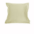 Accessorize 325TC One of Stripe Euro Pillowcase Ecru V442-HIN-PILLOWC-STRIPE-ECRU-EU