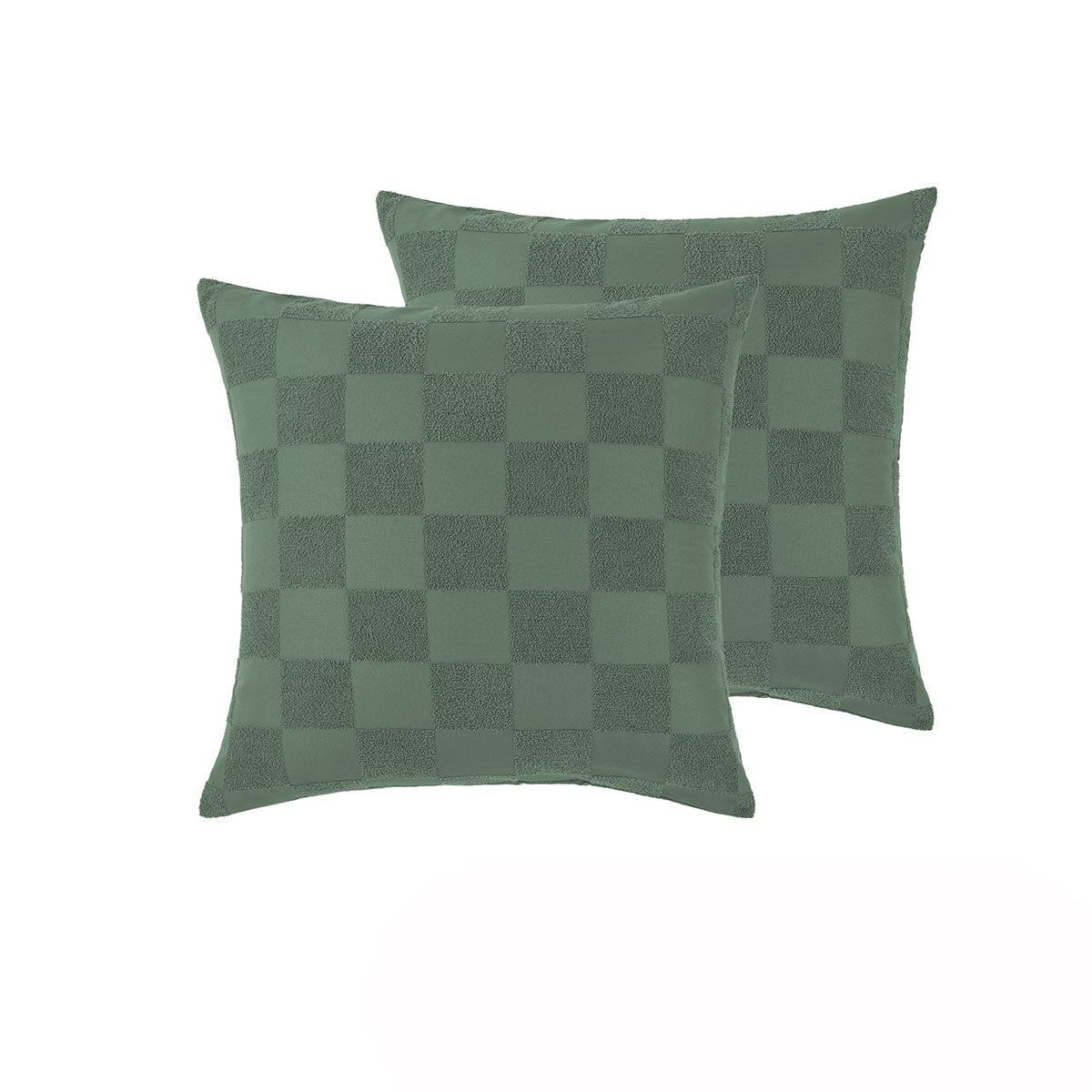 Accessorize Pair of Tipo Sea Spray Chenille European Pillowcases 65 x 65cm V442-HIN-PILLOWC-TIPO-SEASPRAY-EU