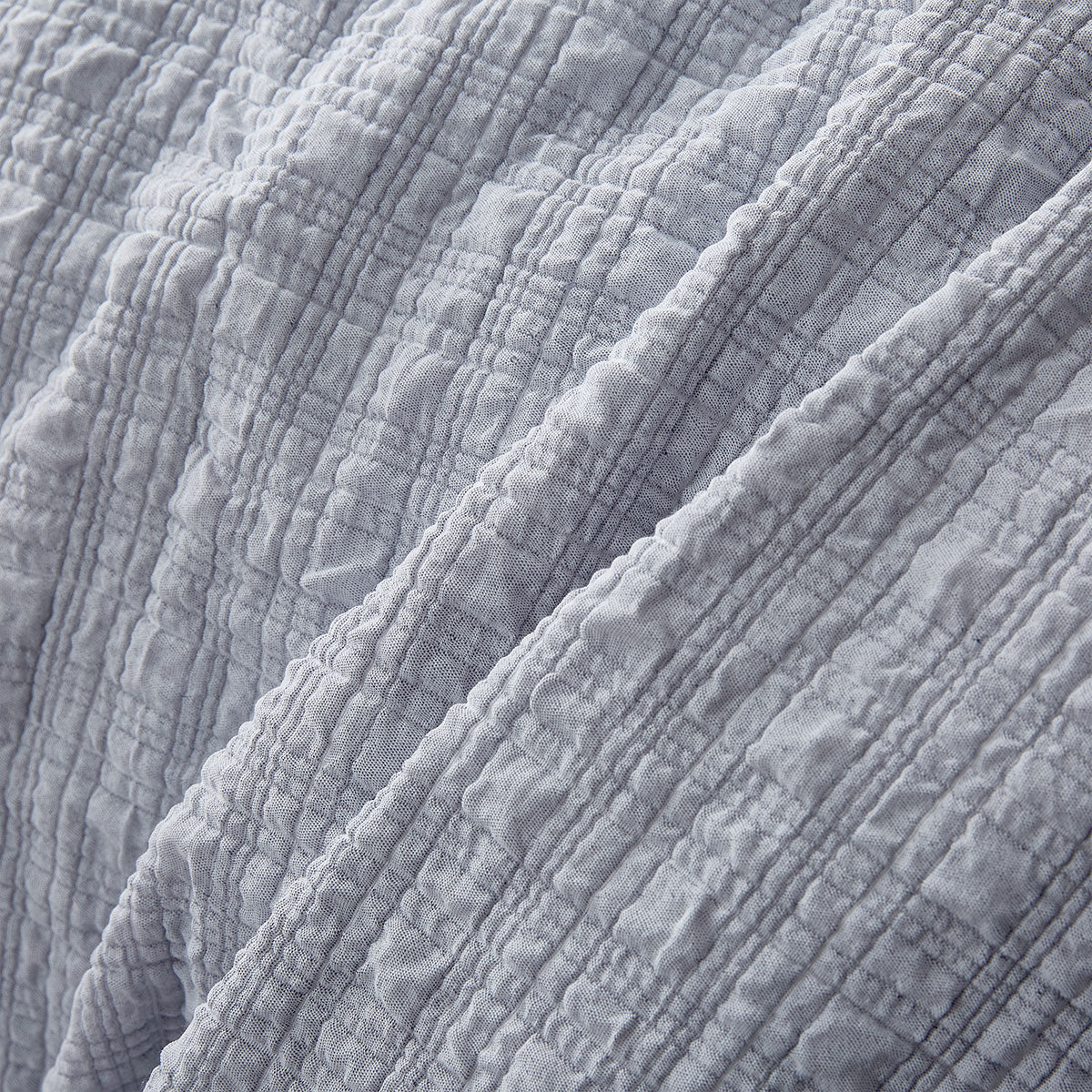 Accessorize Augusta Grey Ruched Quilt Cover Set Double V442-HIN-QUILTCS-AUGUSTA-GREY-DS