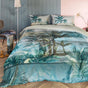 Bedding House Canopy Blue Green Cotton Sateen Quilt Cover Set Queen V442-HIN-QUILTCS-CANOPYBLUE-GREEN-QS
