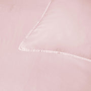 Accessorize 400TC Blush Bamboo Cotton Double Stitch Quilt Cover Set Queen V442-HIN-QUILTCS-DOUBLESTITCH-BLUSH-QS