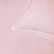 Accessorize 400TC Blush Bamboo Cotton Double Stitch Quilt Cover Set Super King V442-HIN-QUILTCS-DOUBLESTITCH-BLUSH-SK
