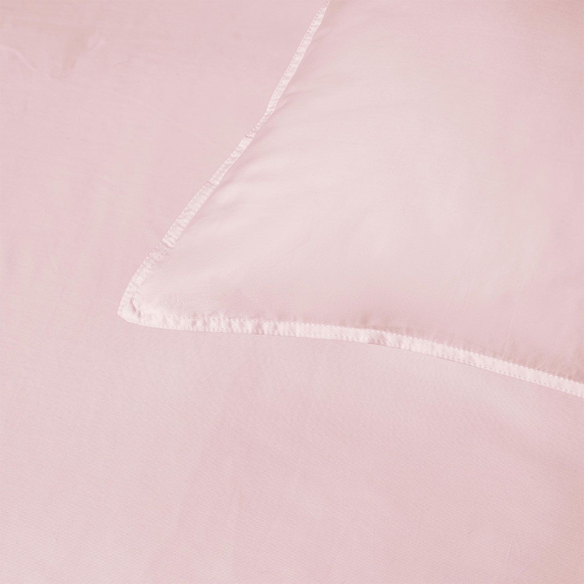 Accessorize 400TC Blush Bamboo Cotton Double Stitch Quilt Cover Set Super King V442-HIN-QUILTCS-DOUBLESTITCH-BLUSH-SK