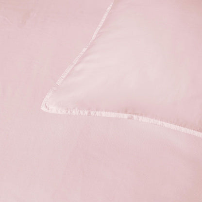 Accessorize 400TC Blush Bamboo Cotton Double Stitch Quilt Cover Set Super King V442-HIN-QUILTCS-DOUBLESTITCH-BLUSH-SK
