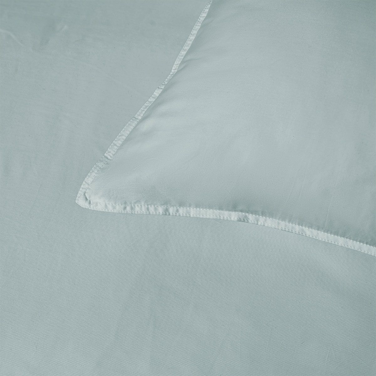Accessorize 400TC Sage Bamboo Cotton Double Stitch Quilt Cover Set Double V442-HIN-QUILTCS-DOUBLESTITCH-SAGE-DS