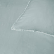 Accessorize 400TC Sage Bamboo Cotton Double Stitch Quilt Cover Set Single V442-HIN-QUILTCS-DOUBLESTITCH-SAGE-SB