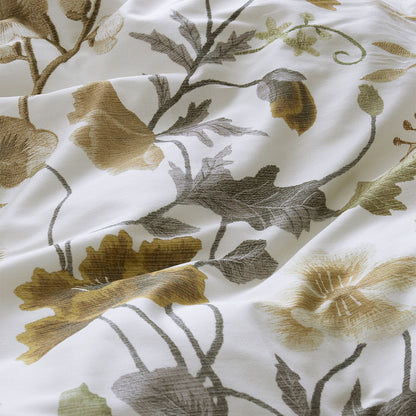 Bedding House Elizabeth White Cotton Sateen Quilt Cover Set Queen V442-HIN-QUILTCS-ELIZABETH-WHITE-QS