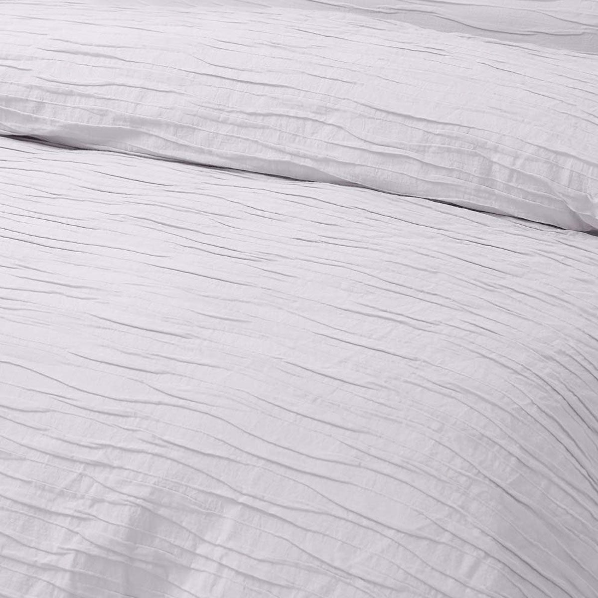 Vintage Design Homewares Malvern White Cotton Quilt Cover Set Queen V442-HIN-QUILTCS-MALVERN-WHITE-QS