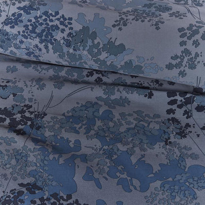 Bedding House Pantalla Blue Bamboo Cotton Quilt Cover Set King V442-HIN-QUILTCS-PANTALLA-BLUE-KI