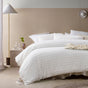 Vintage Design Homewares Parquet White Polyester Cotton Quilt Cover Set Single V442-HIN-QUILTCS-PARQUET-WHITE-SB