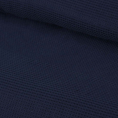 Accessorize Navy Waffle Polyester Quilt Cover Set Queen V442-HIN-QUILTCS-POLYWAFFLE-NAVY-QS
