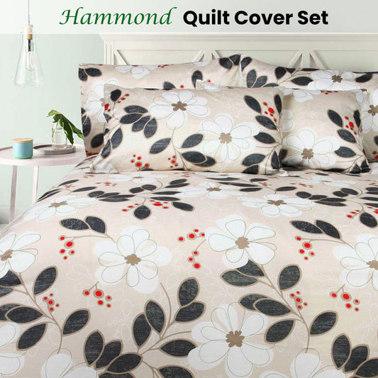 Big Sleep Hammond Quilt Cover Set DOUBLE V442-HIN-QUILTCS-PRINTED-HAMMOND-DS